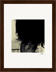 Shadow of Self Framed print 15x20 cm / 6x8″ Dark wood frame 32