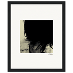Shadow of Self Framed print 20x25 cm / 8x10″ Black frame 54
