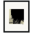Shadow of Self Framed print 20x25 cm / 8x10″ Black frame 54