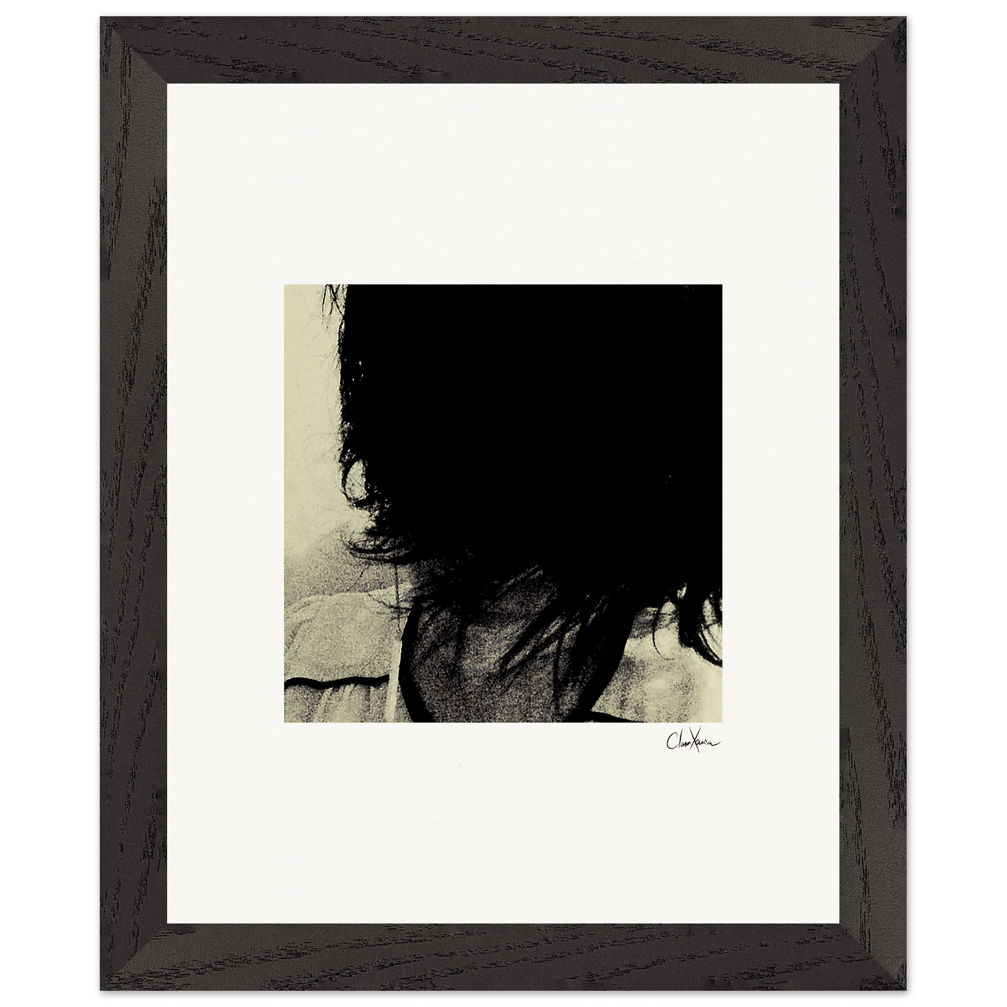 Shadow of Self Framed print 20x25 cm / 8x10″ Black frame 33