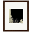 Shadow of Self Framed print 20x25 cm / 8x10″ Dark wood frame 43