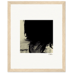 Shadow of Self Framed print 20x25 cm / 8x10″ Wood frame 30