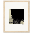 Shadow of Self Framed print 20x25 cm / 8x10″ Wood frame 30