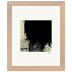 Shadow of Self Framed print 20x25 cm / 8x10″ Wood frame 19