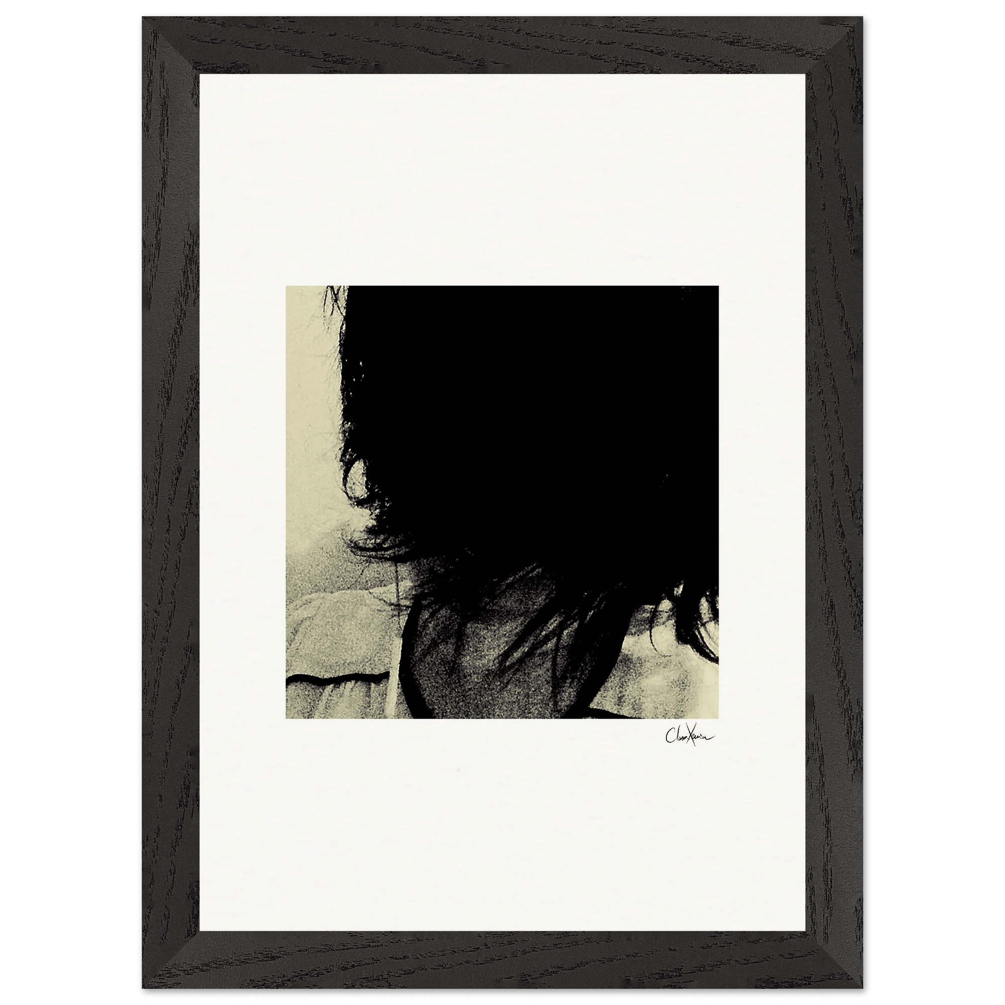 Shadow of Self Framed print 21x29.7 cm / 8x12" Black frame 42