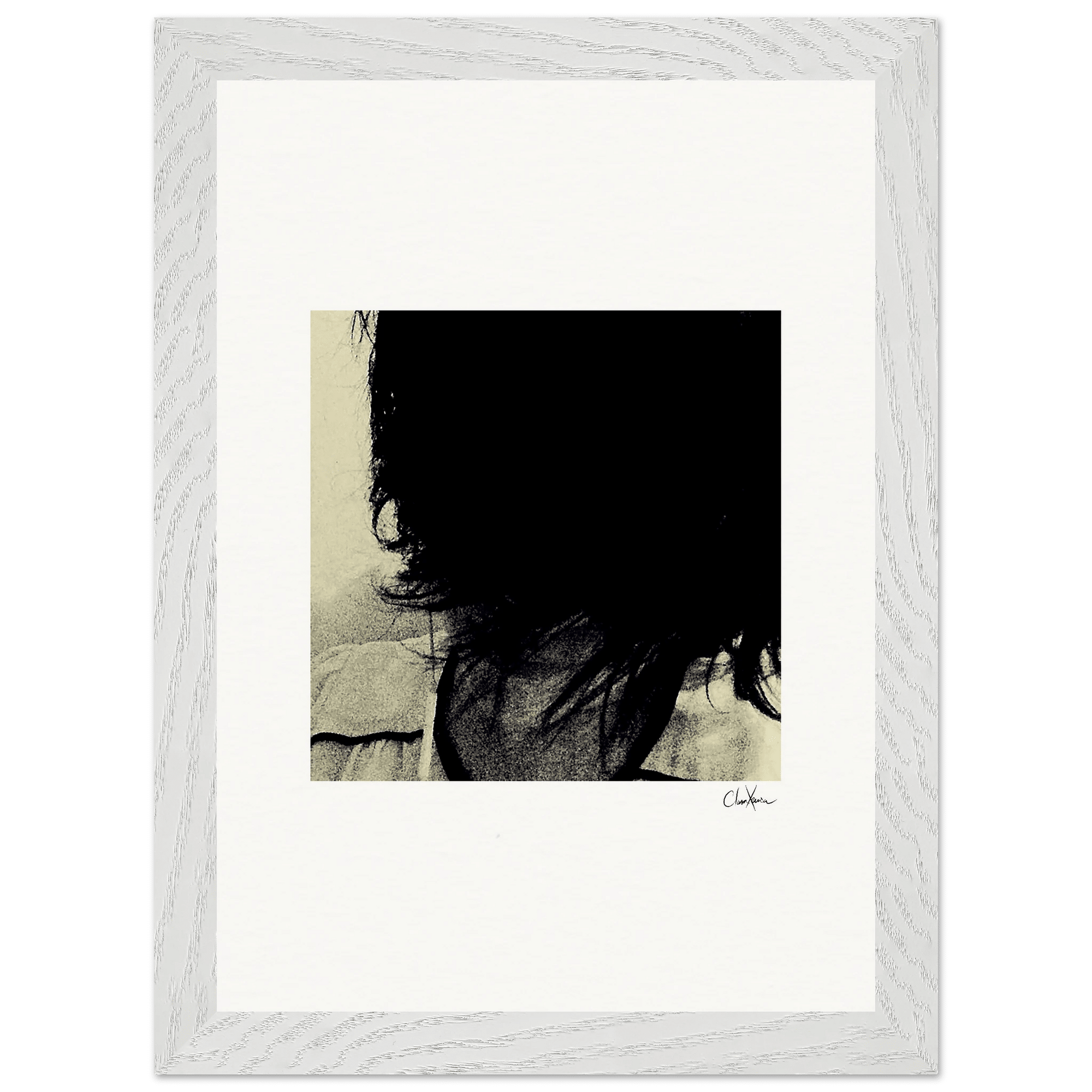 Shadow of Self Framed print 21x29.7 cm / 8x12" White frame 10