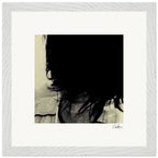 Shadow of Self Framed print 30x30 cm / 12x12″ White frame 9