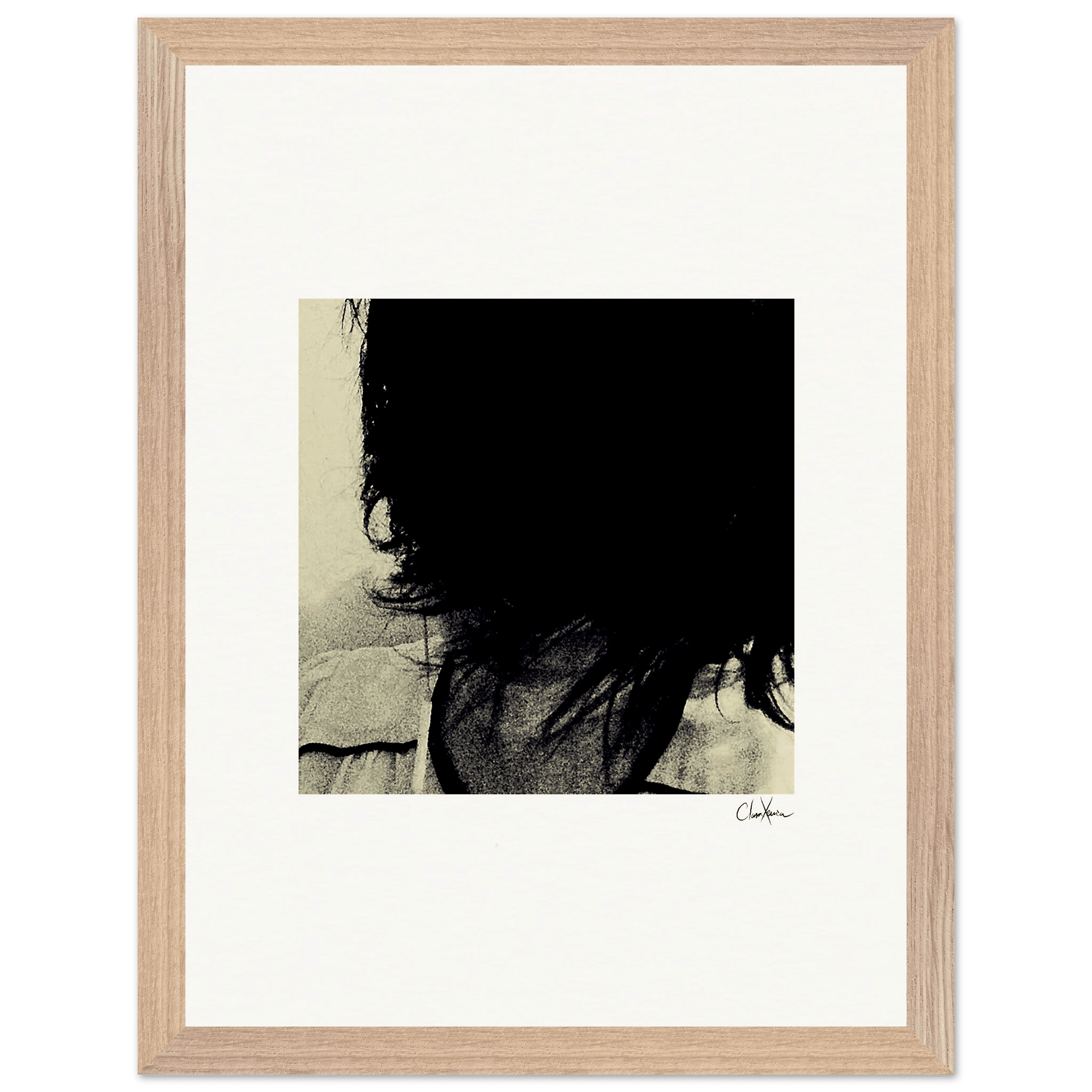 Shadow of Self Framed print 30x40 cm / 12x16″ Wood frame 29