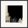 Shadow of Self Framed print 40x40 cm / 16x16″ Black frame 52