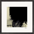 Shadow of Self Framed print 40x40 cm / 16x16″ Black frame 37