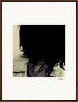 Shadow of Self Framed print 45x60 cm / 18x24″ Dark wood frame 41