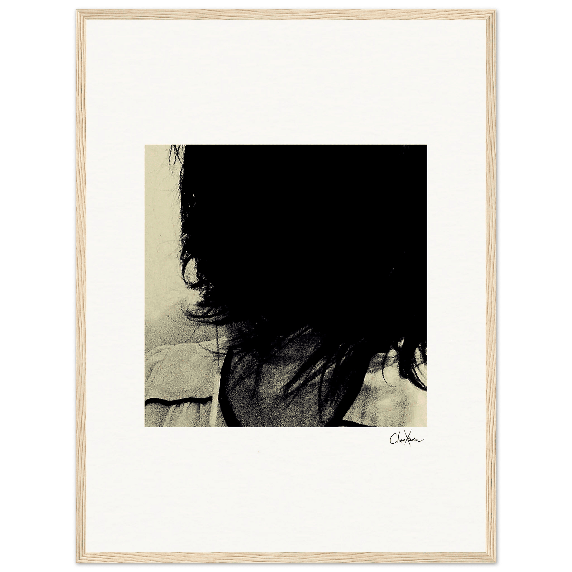 Shadow of Self Framed print 45x60 cm / 18x24″ Wood frame 29