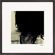 Shadow of Self Framed print 50x50 cm / 20x20″ Black frame 45