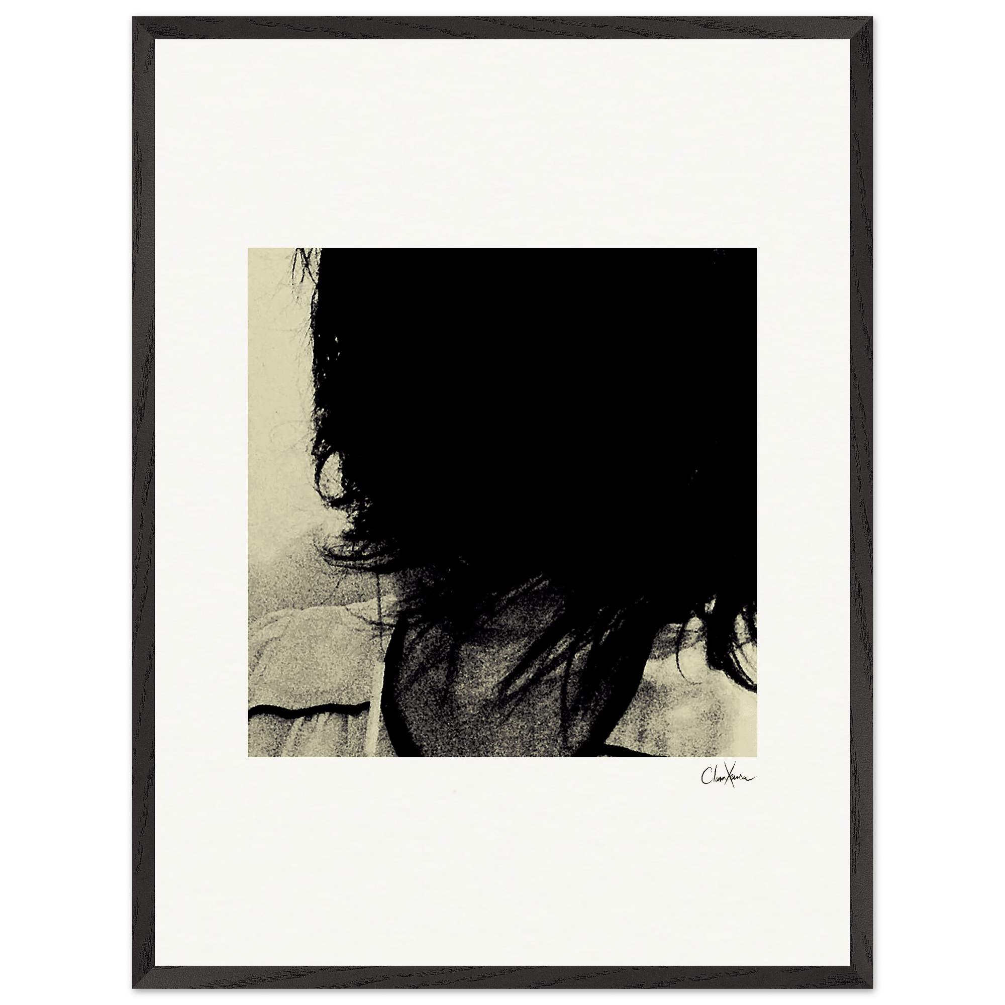Shadow of Self Framed print 60x80 cm / 24x32″ Black frame 47