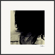 Shadow of Self Framed print 70x70 cm / 28x28″ Black frame 49