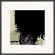 Shadow of Self Framed print 70x70 cm / 28x28″ Black frame 43