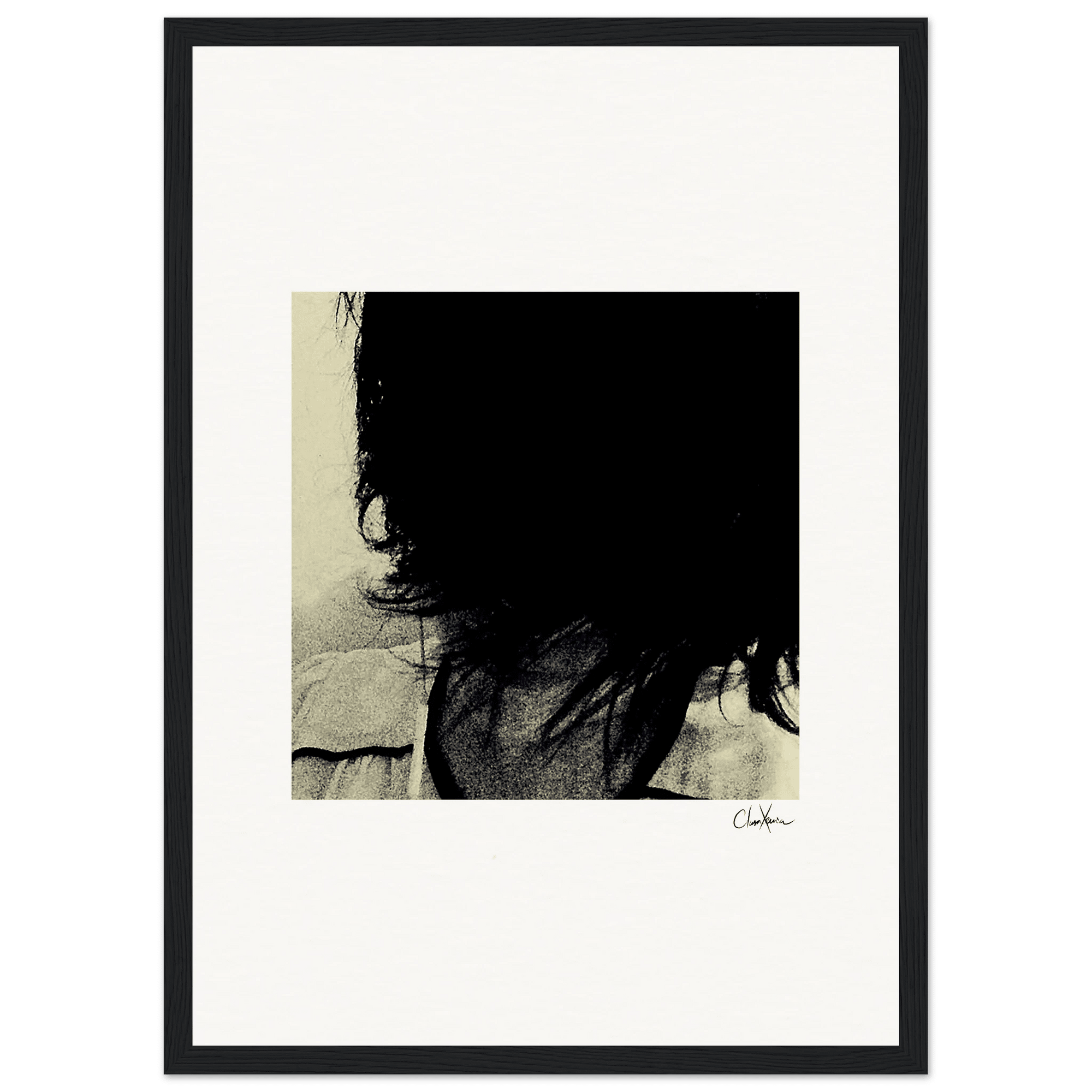 Shadow of Self Framed print A3 (29.7 x 42 cm) Black frame 46