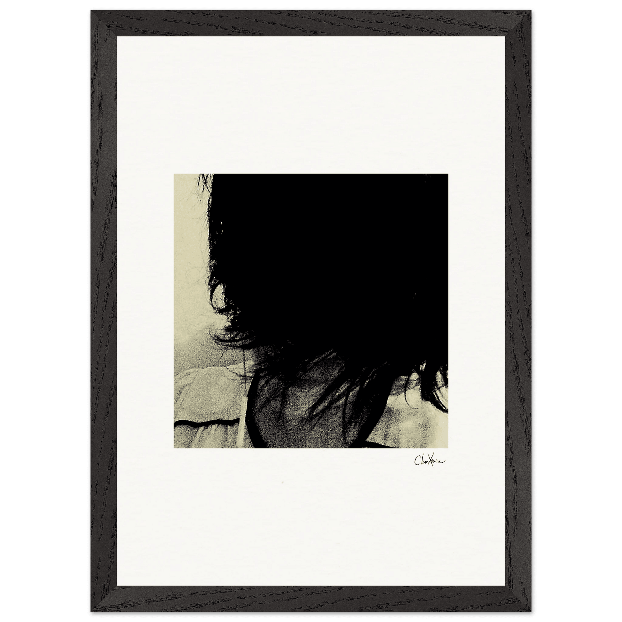 Shadow of Self Framed print A3 (29.7 x 42 cm) Black frame 46