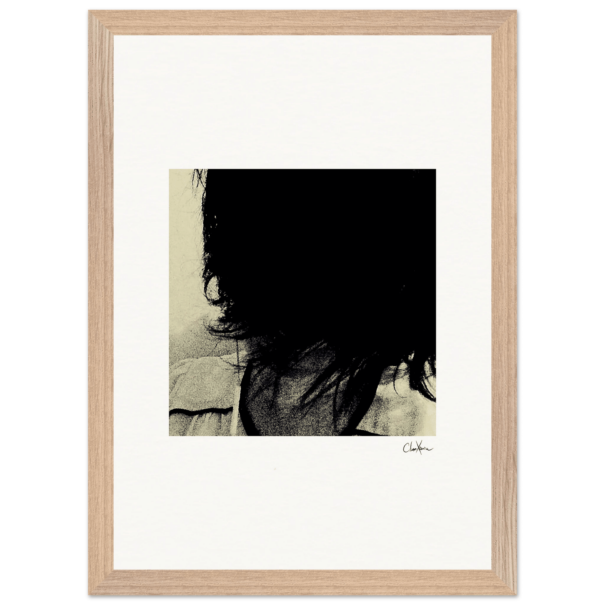 Shadow of Self Framed print A3 (29.7 x 42 cm) Wood frame 28