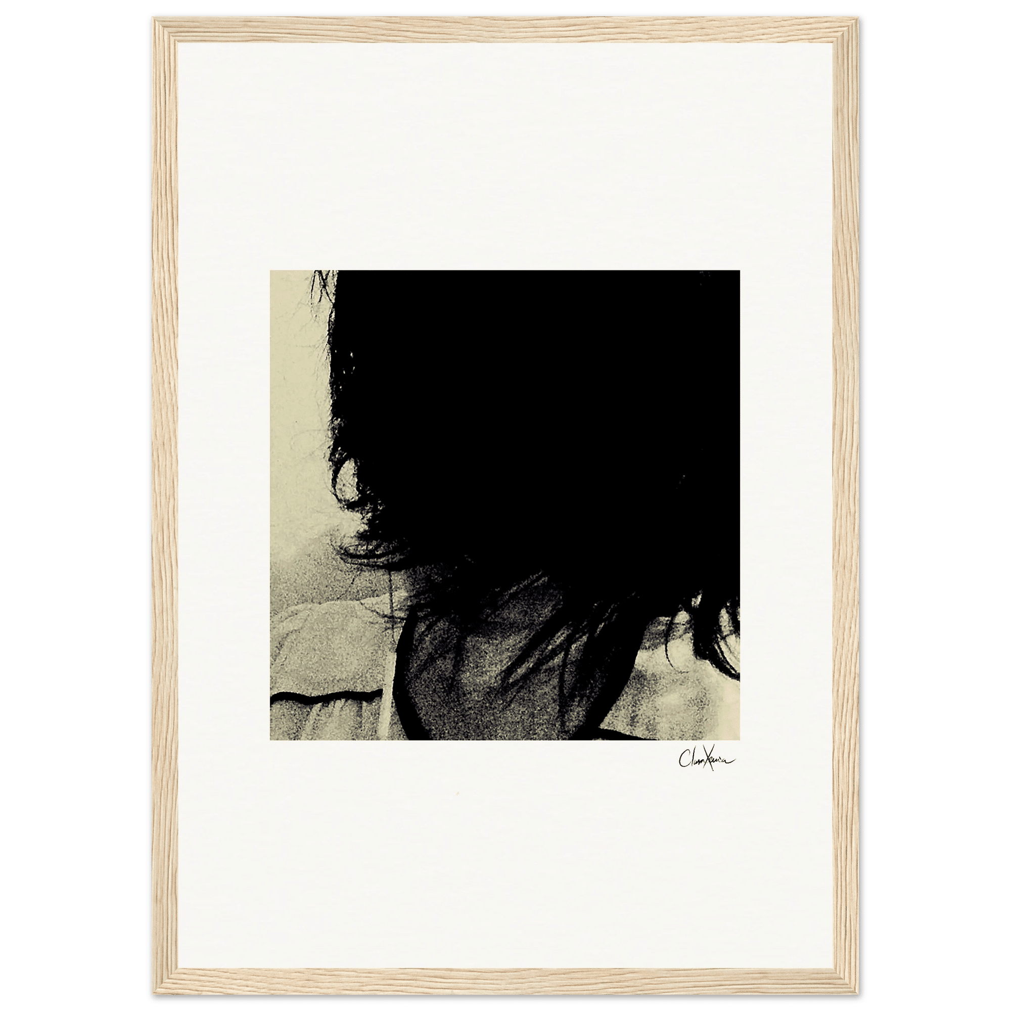Shadow of Self Framed print A3 (29.7 x 42 cm) Wood frame 21