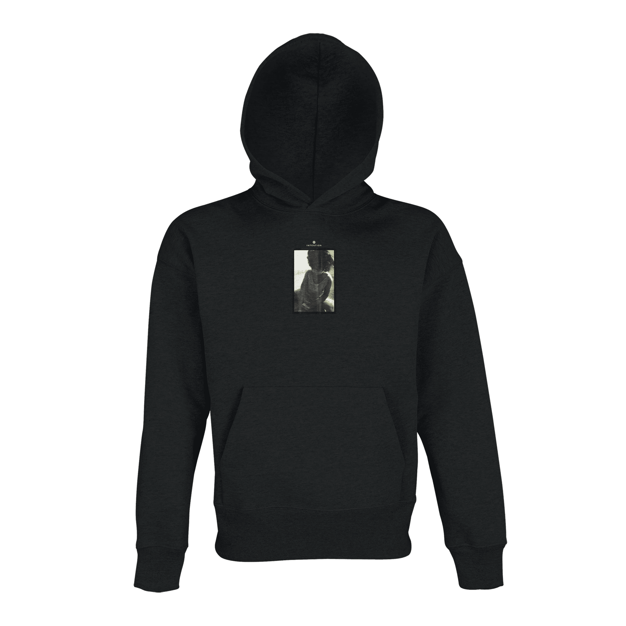 Sharing - "Little Secret" Hoodie Black XS 3