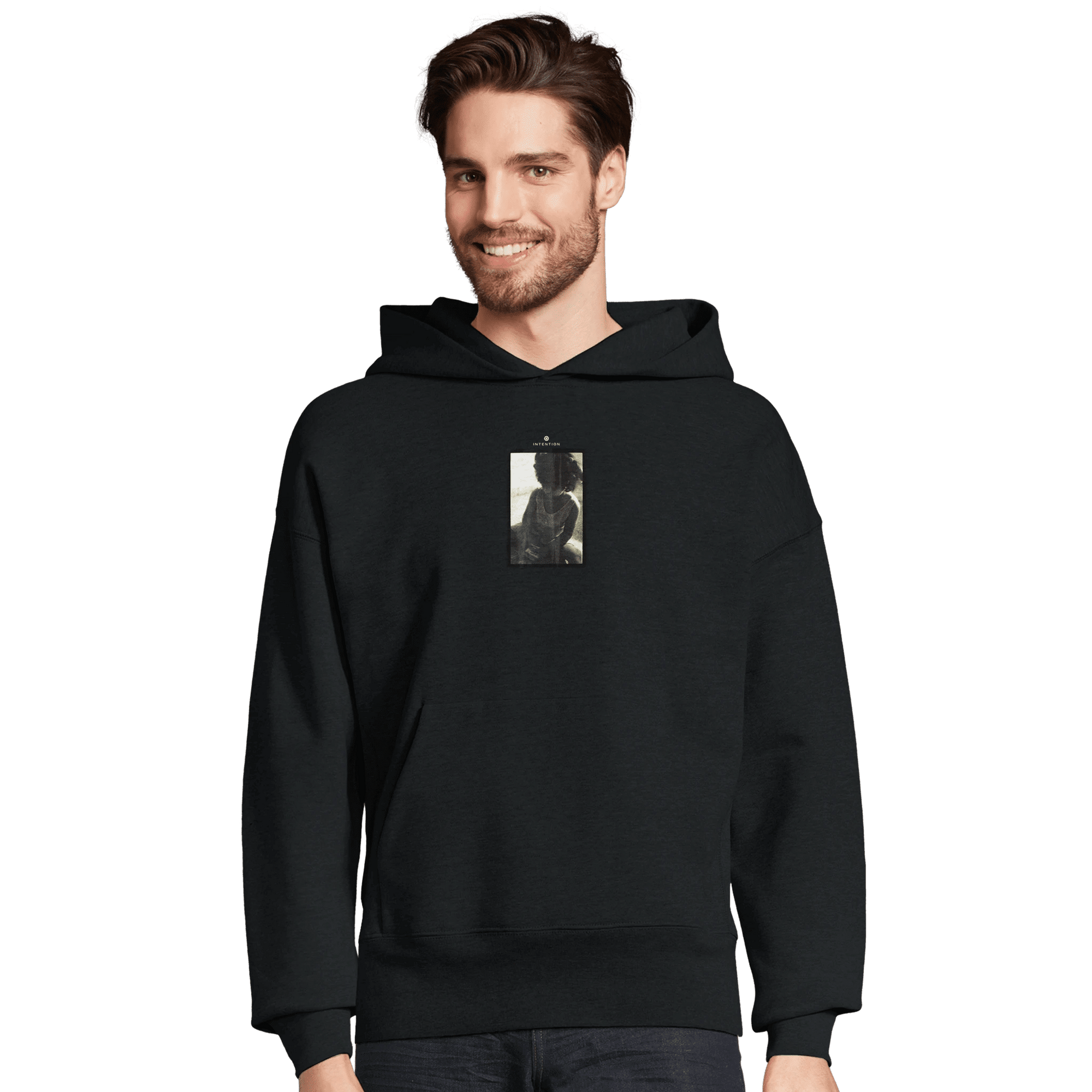 Sharing - "Little Secret" Hoodie Black XS 1