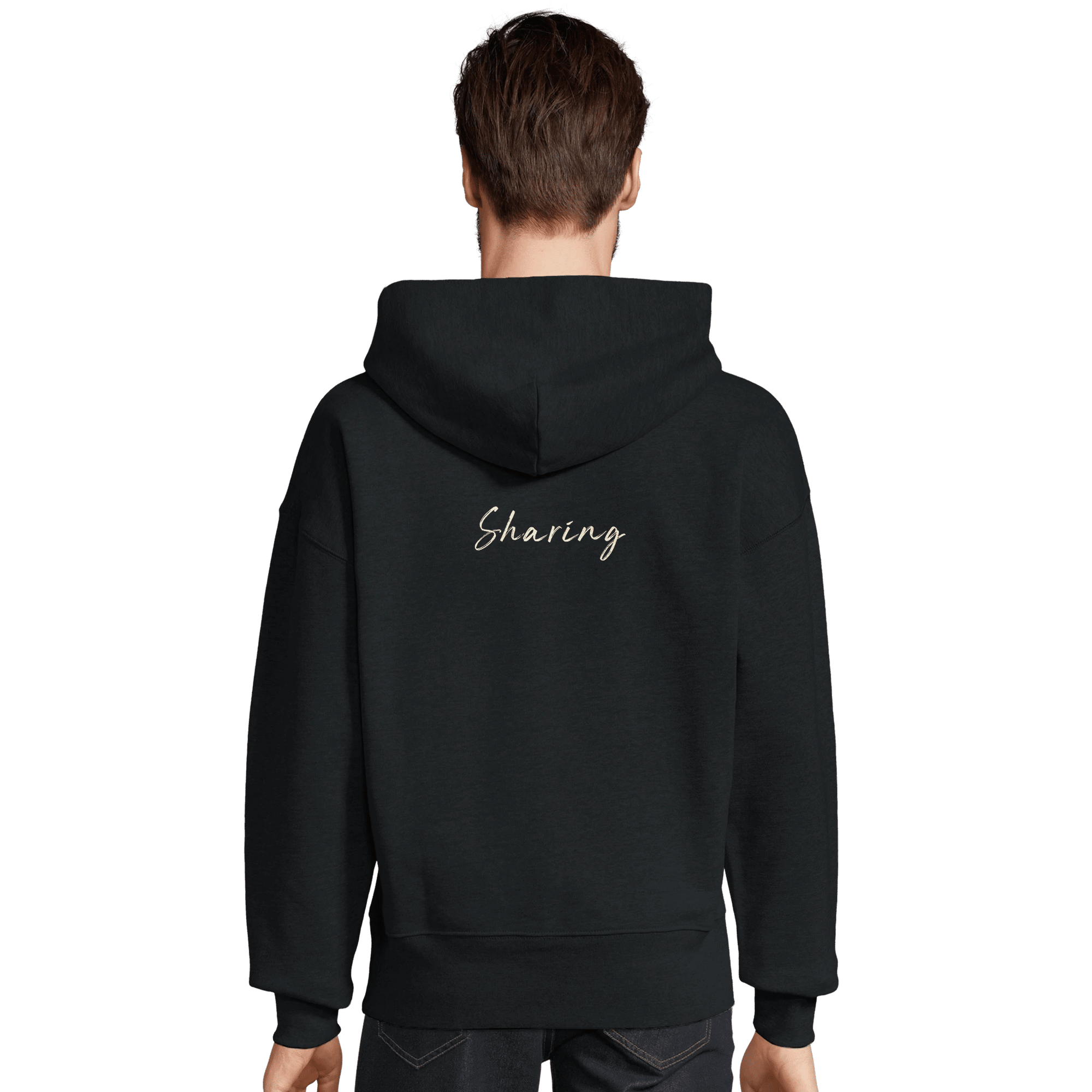Sharing - "Little Secret" Hoodie Black XS 5