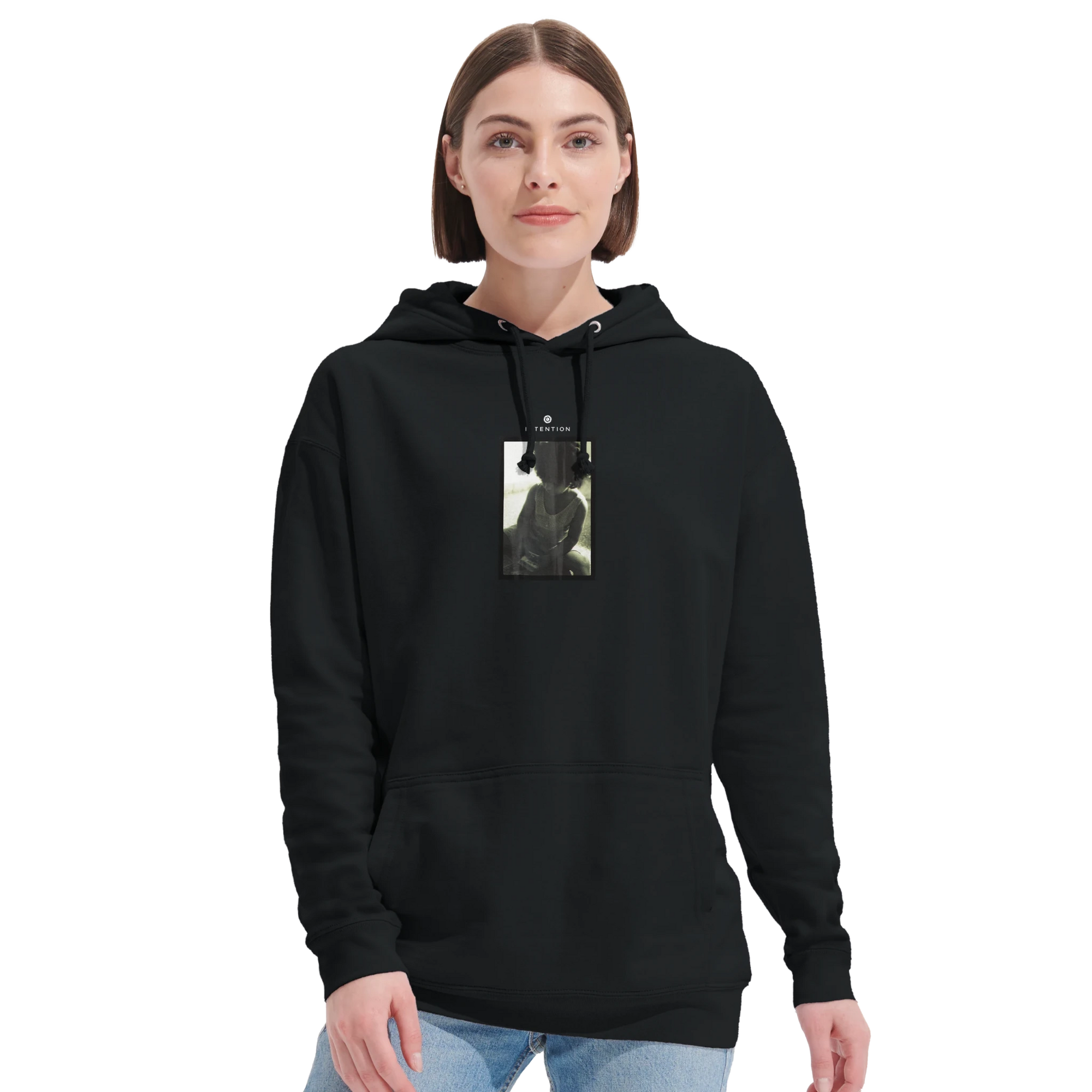 Sharing - "Little Secret" Hoodie Black XS 43