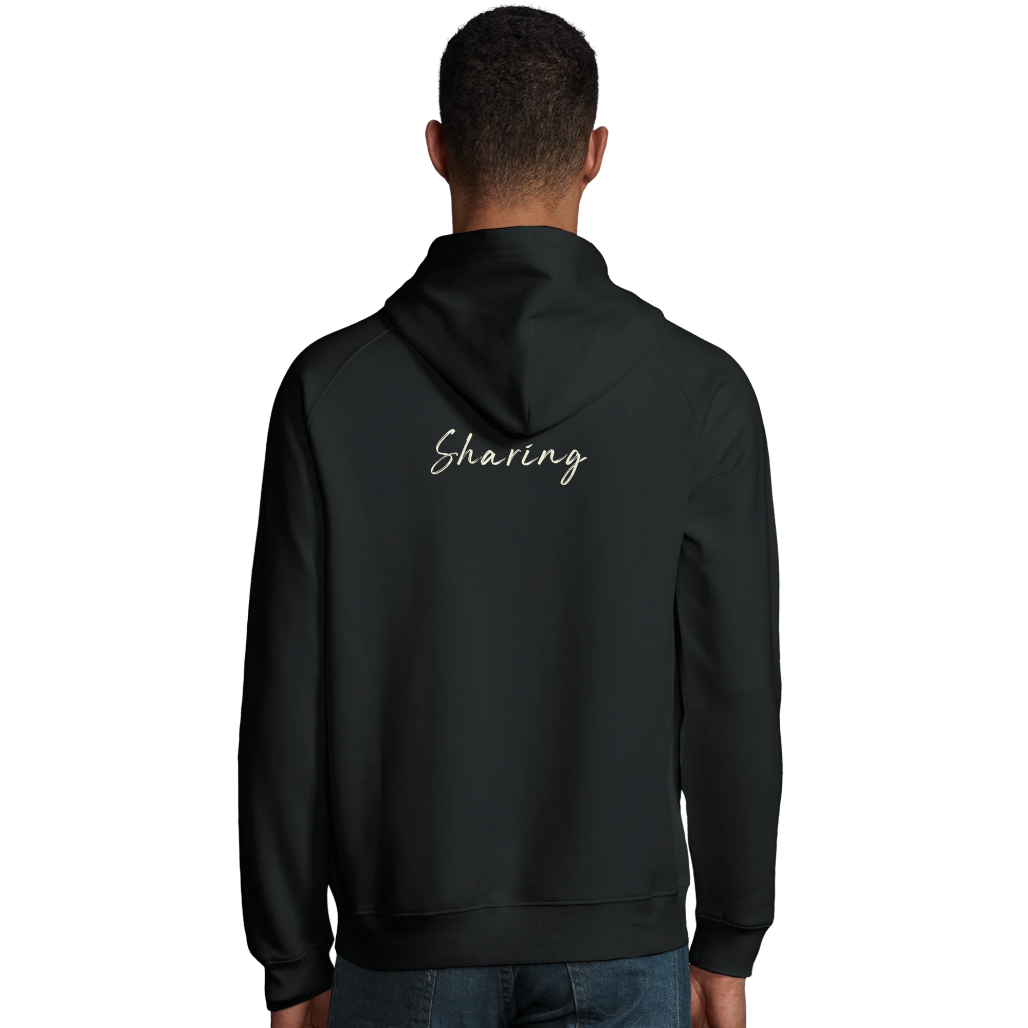 Sharing - "Little Secret" Hoodie Black XS 4
