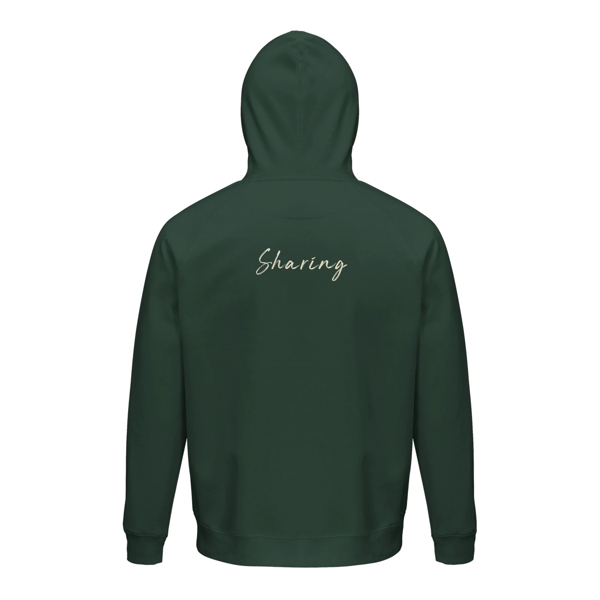 Sharing - "Little Secret" Hoodie Bottle Green XS 2