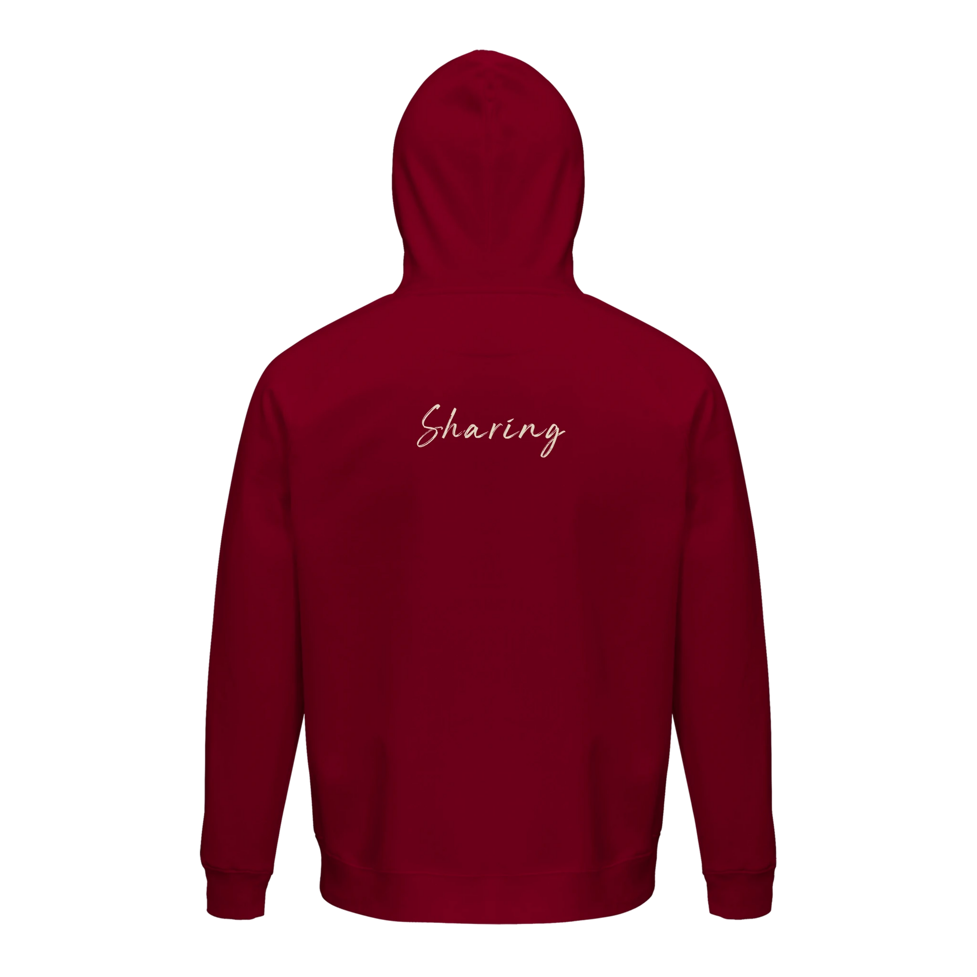 Sharing - "Little Secret" Hoodie Burgundy XS 2