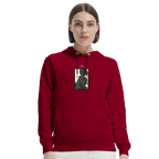 Sharing - "Little Secret" Hoodie Burgundy XS 5