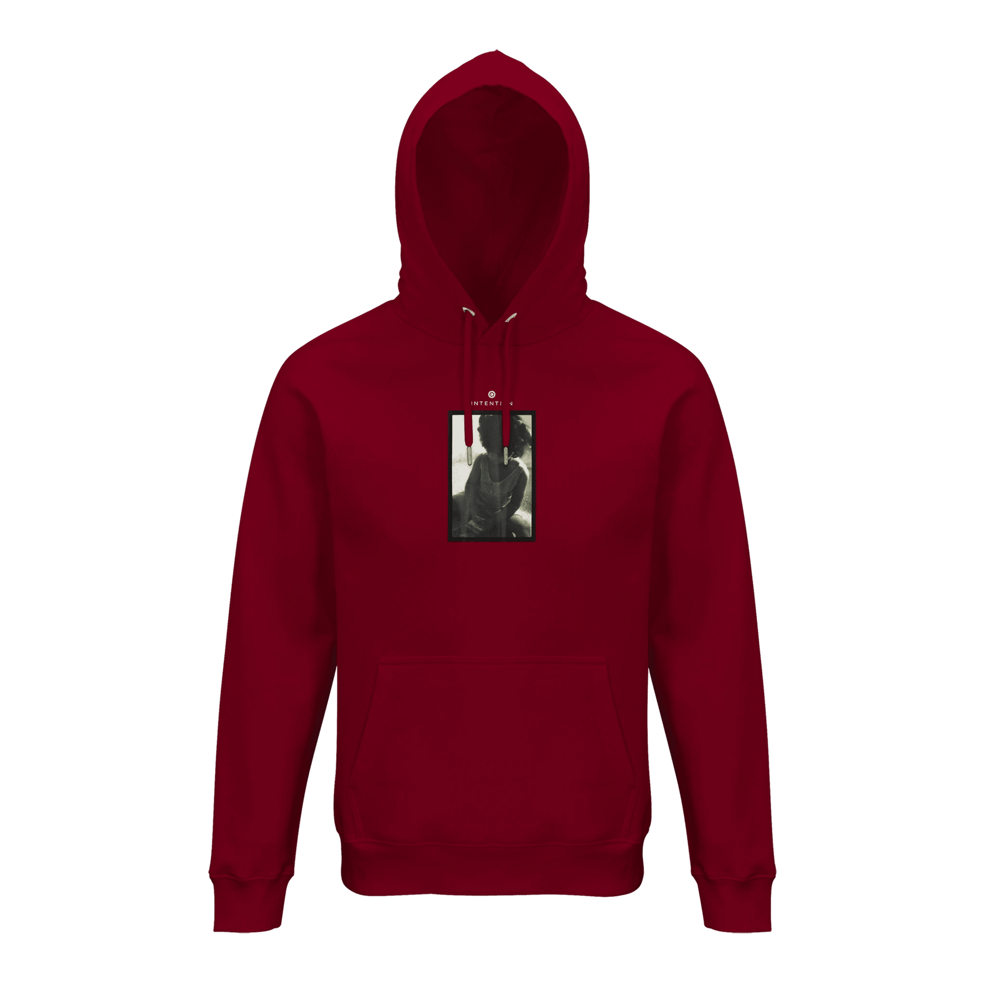 Sharing - "Little Secret" Hoodie Burgundy XS 1