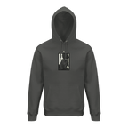 Sharing - "Little Secret" Hoodie charcoal melange XS 1