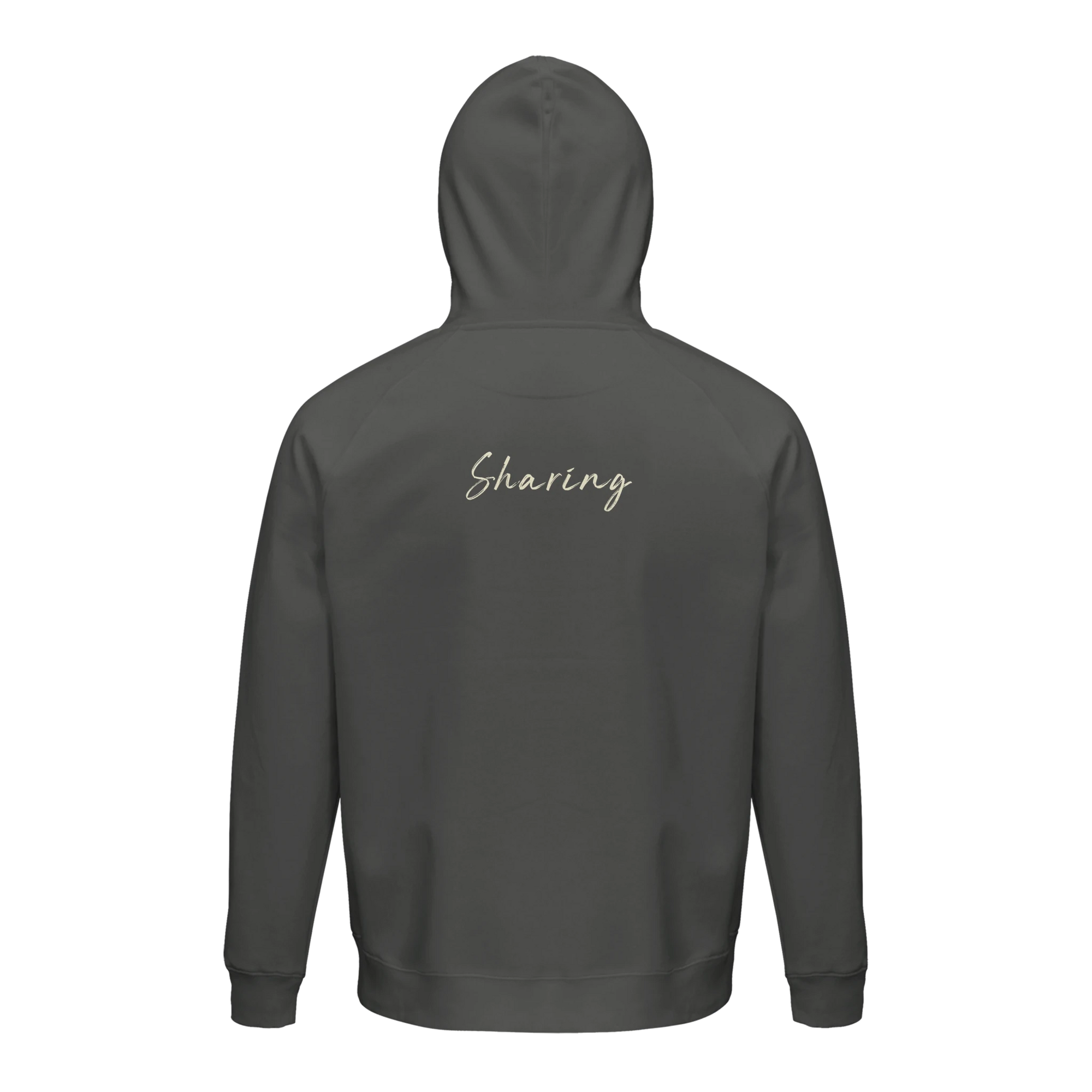 Sharing - "Little Secret" Hoodie charcoal melange XS 2