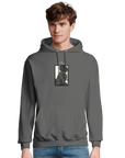 Sharing - "Little Secret" Hoodie charcoal melange XS 36
