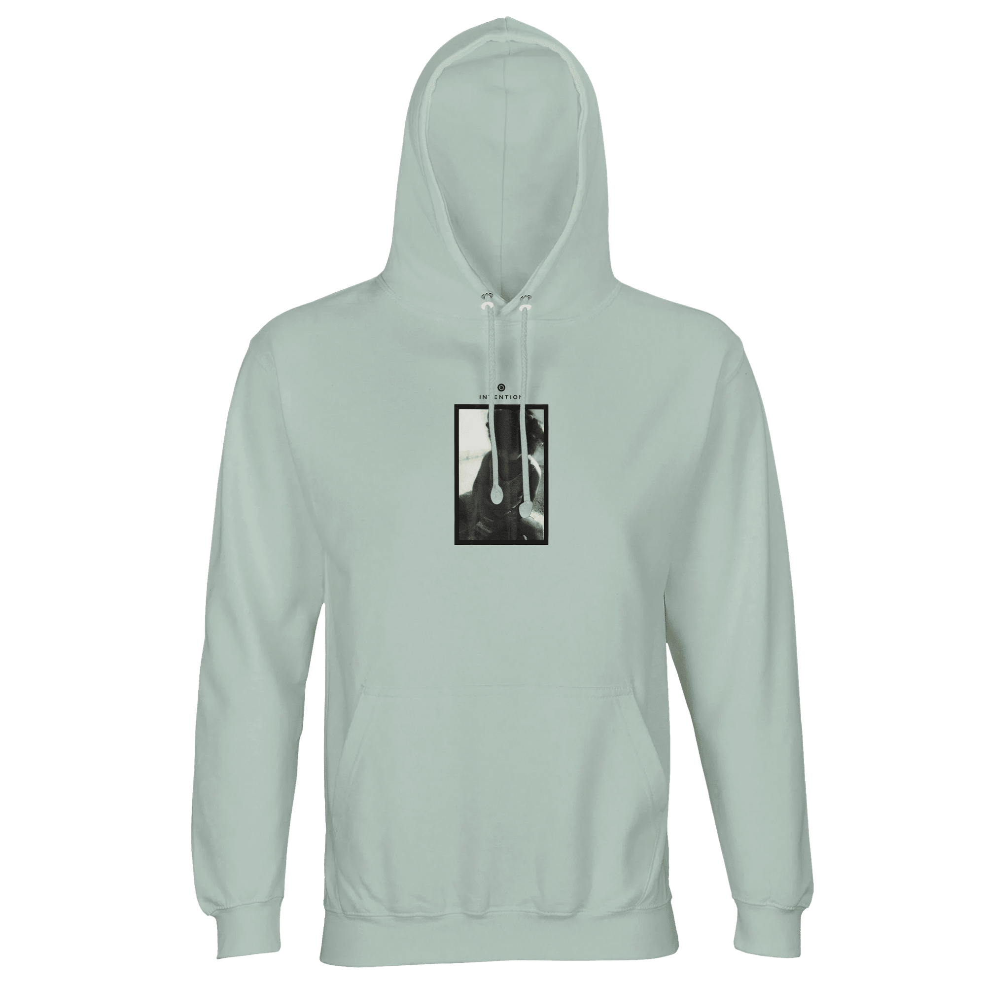 Sharing - "Little Secret" Hoodie creamy green XS 19