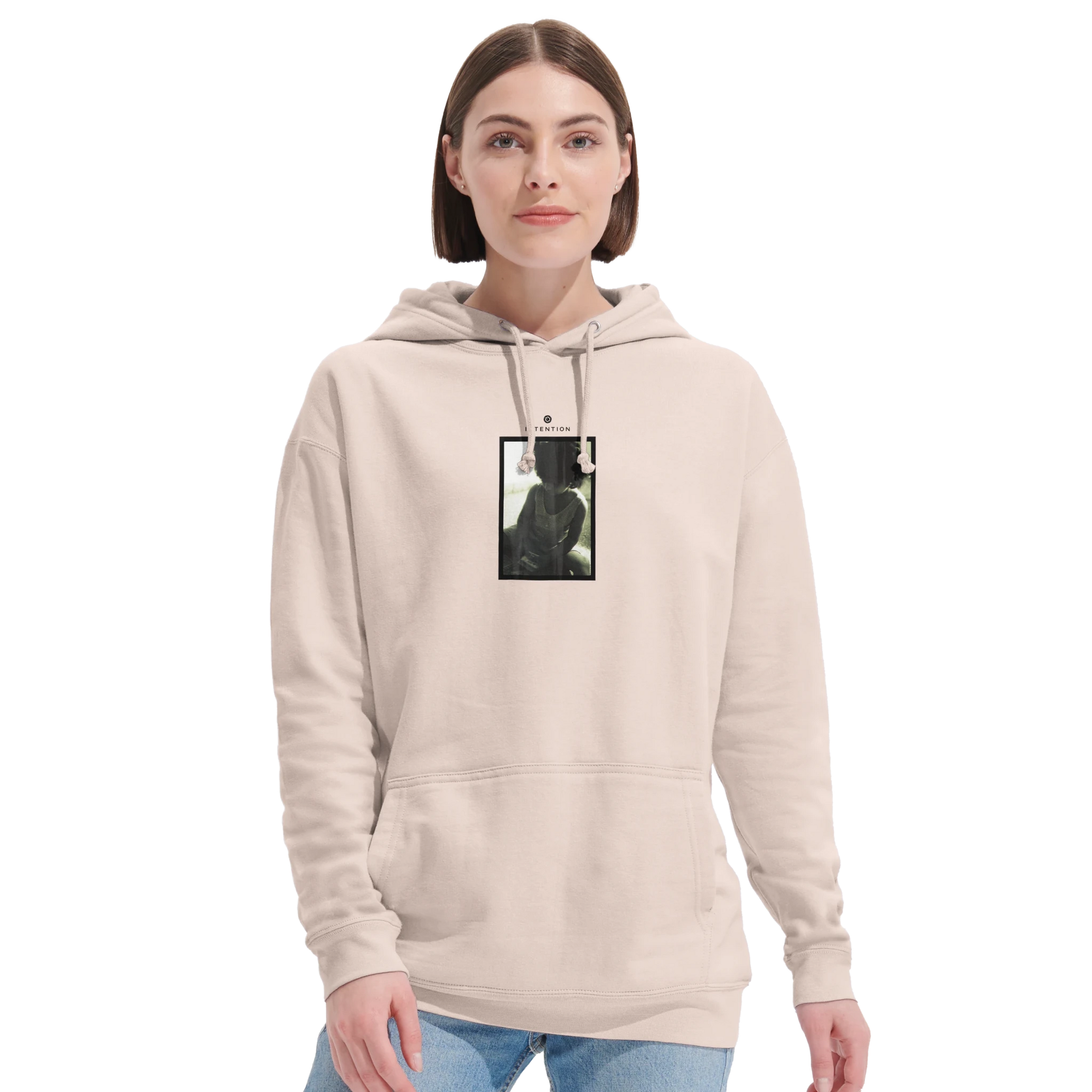 Sharing - "Little Secret" Hoodie creamy pink XS 58