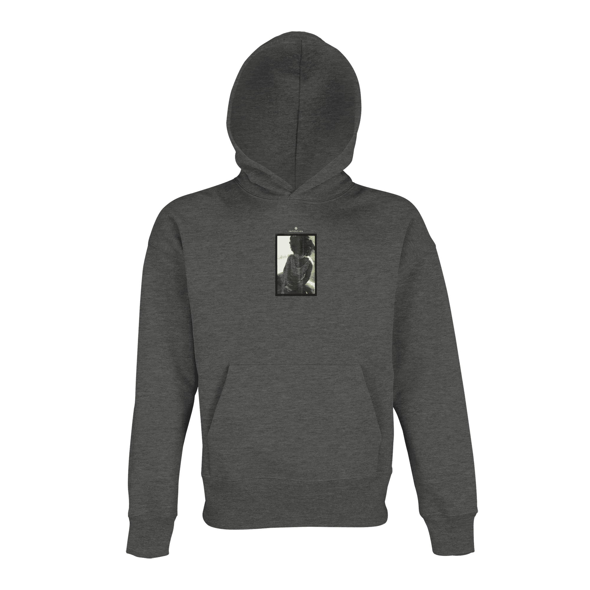 Sharing - "Little Secret" Hoodie Grey Melange XS 1