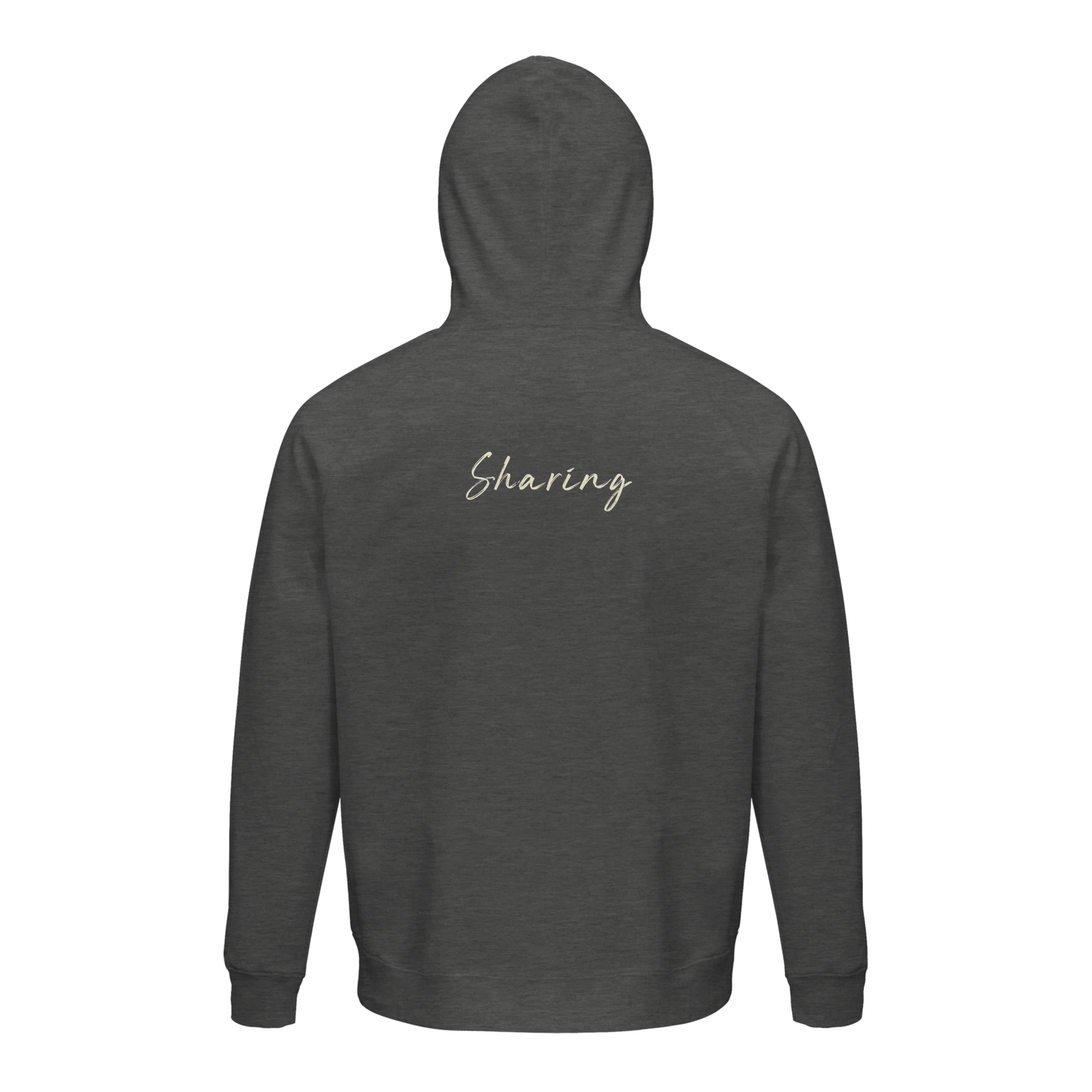 Sharing - "Little Secret" Hoodie Grey Melange XS 2