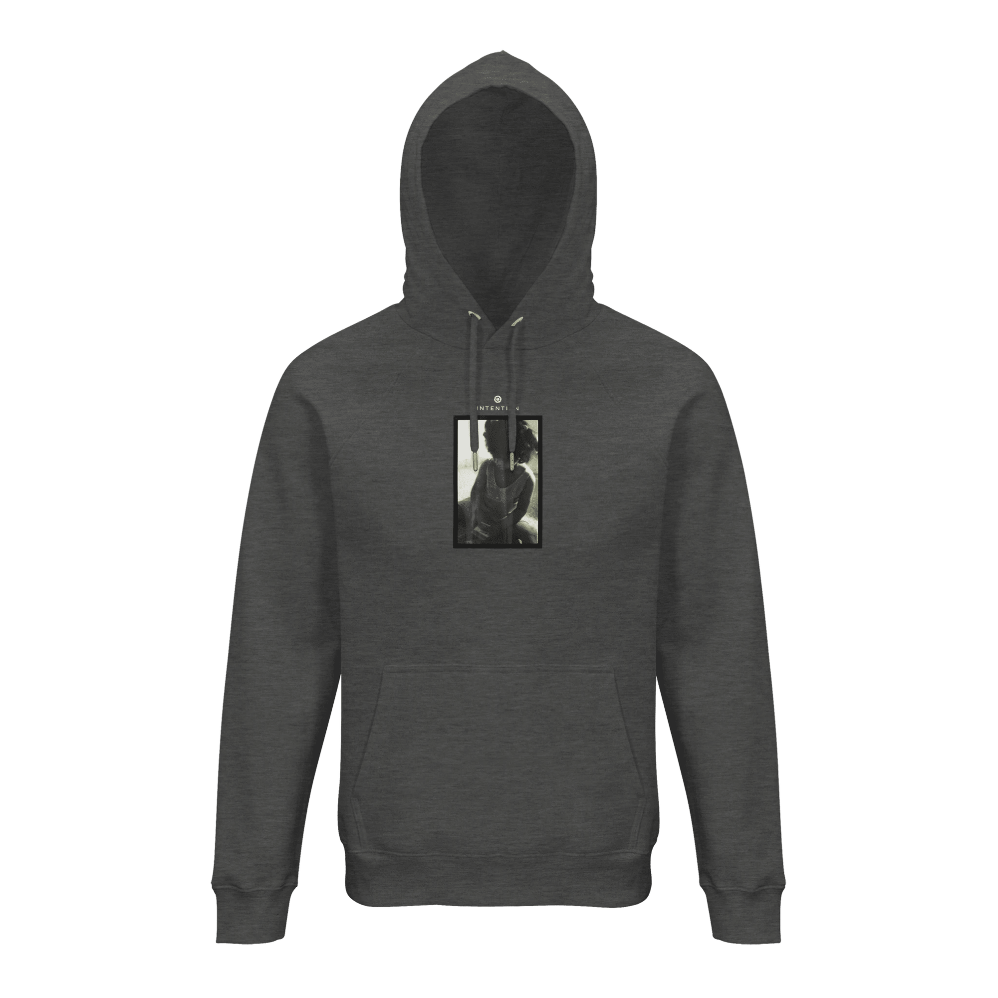 Sharing - "Little Secret" Hoodie Grey Melange XS 1