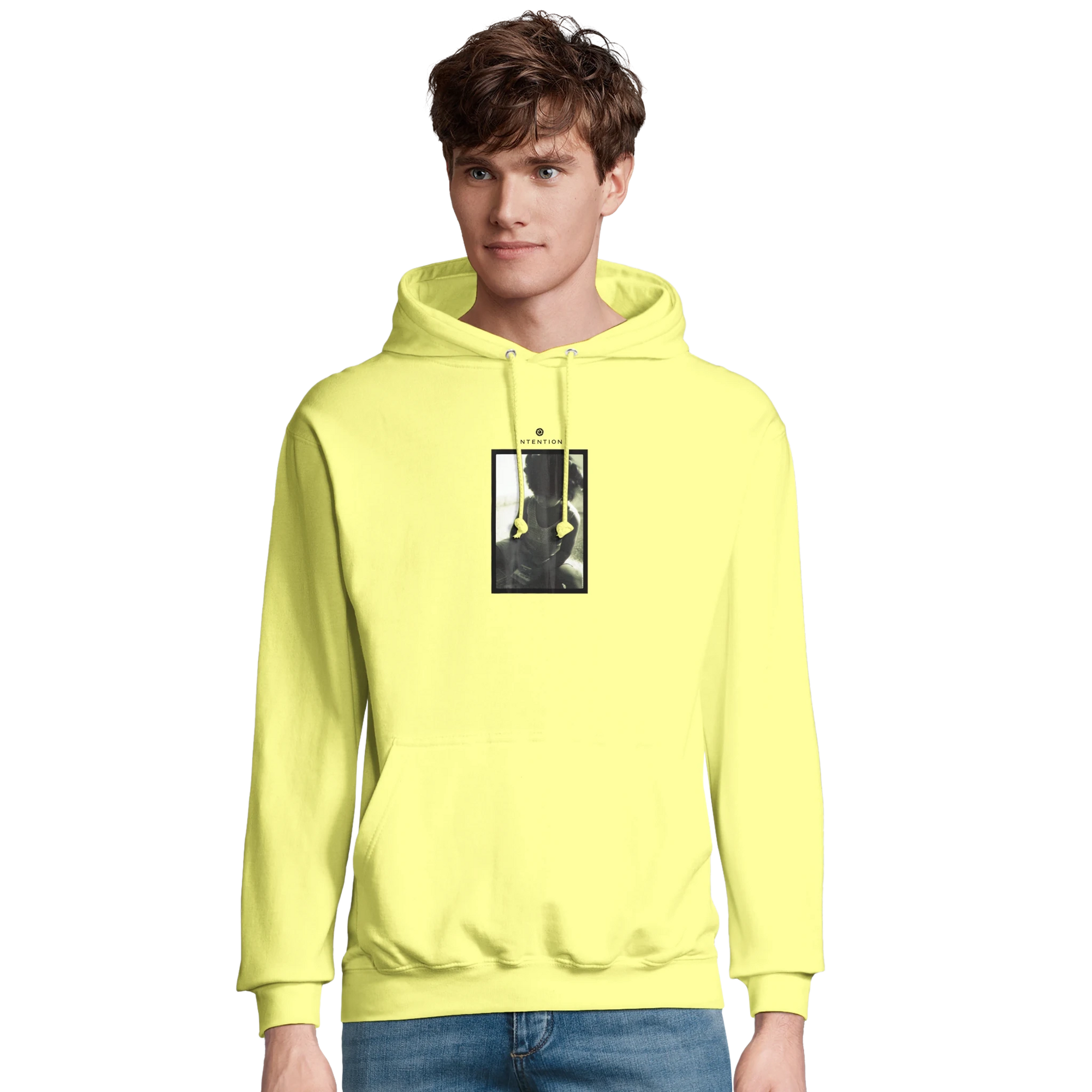 Sharing - "Little Secret" Hoodie Light Yellow XS 46