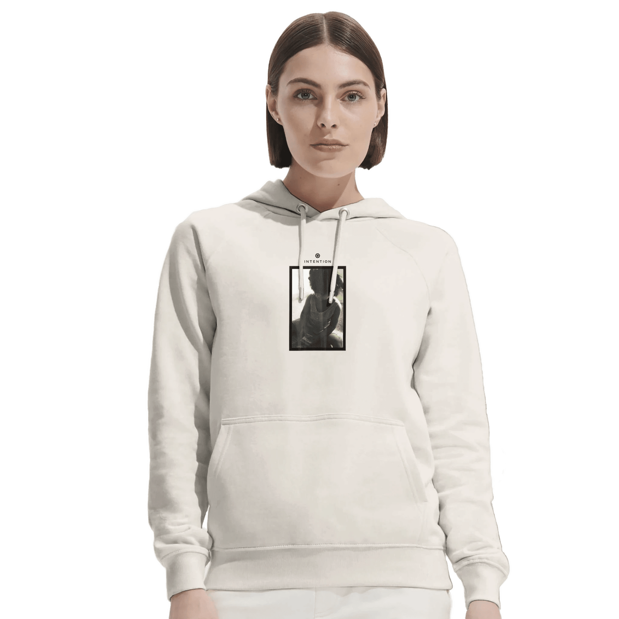 Sharing - "Little Secret" Hoodie Off White XS 5