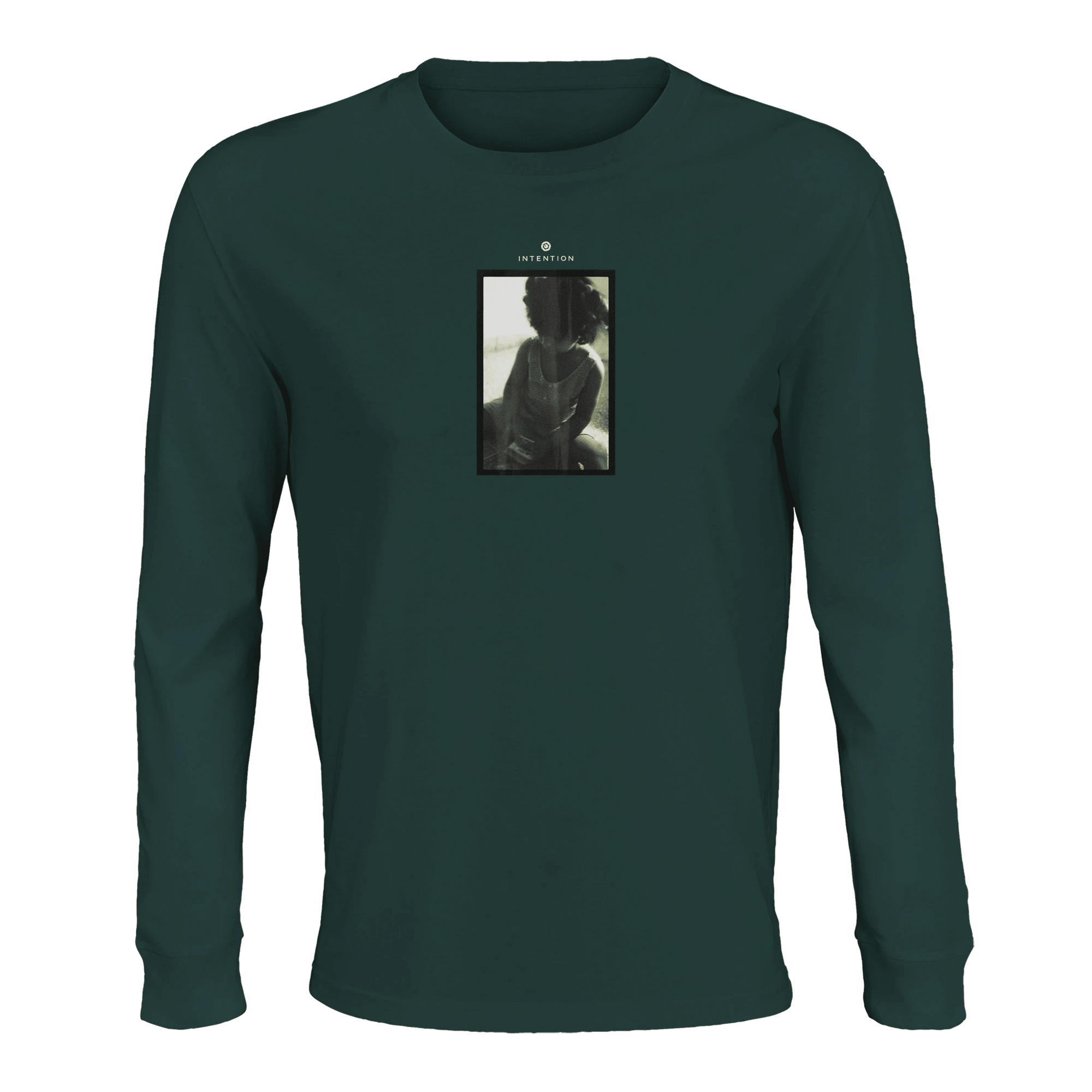 Sharing - "Little Secret" Long sleeve green empire XS 1