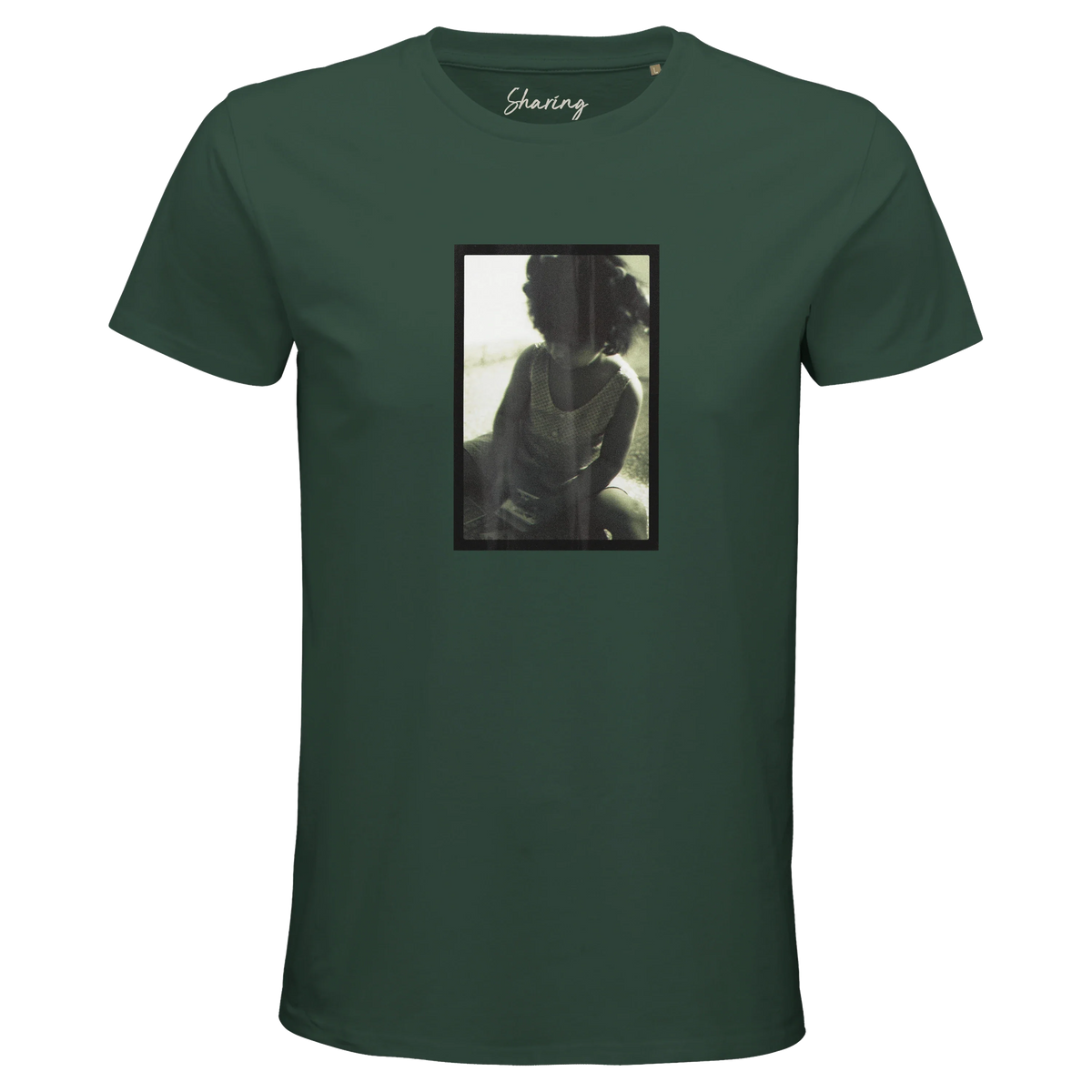 Sharing - "Little Secret" T-shirt Bottle Green 1