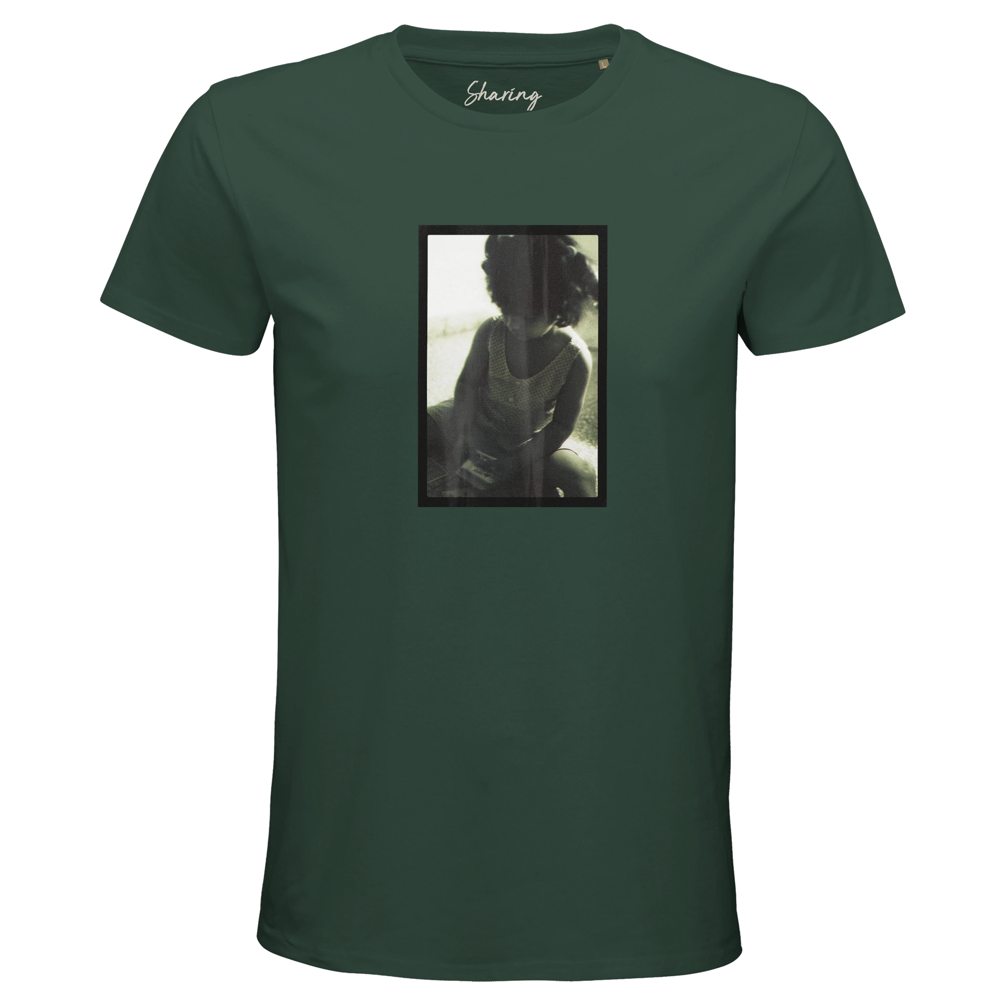 Sharing - "Little Secret" T-shirt Bottle Green 1