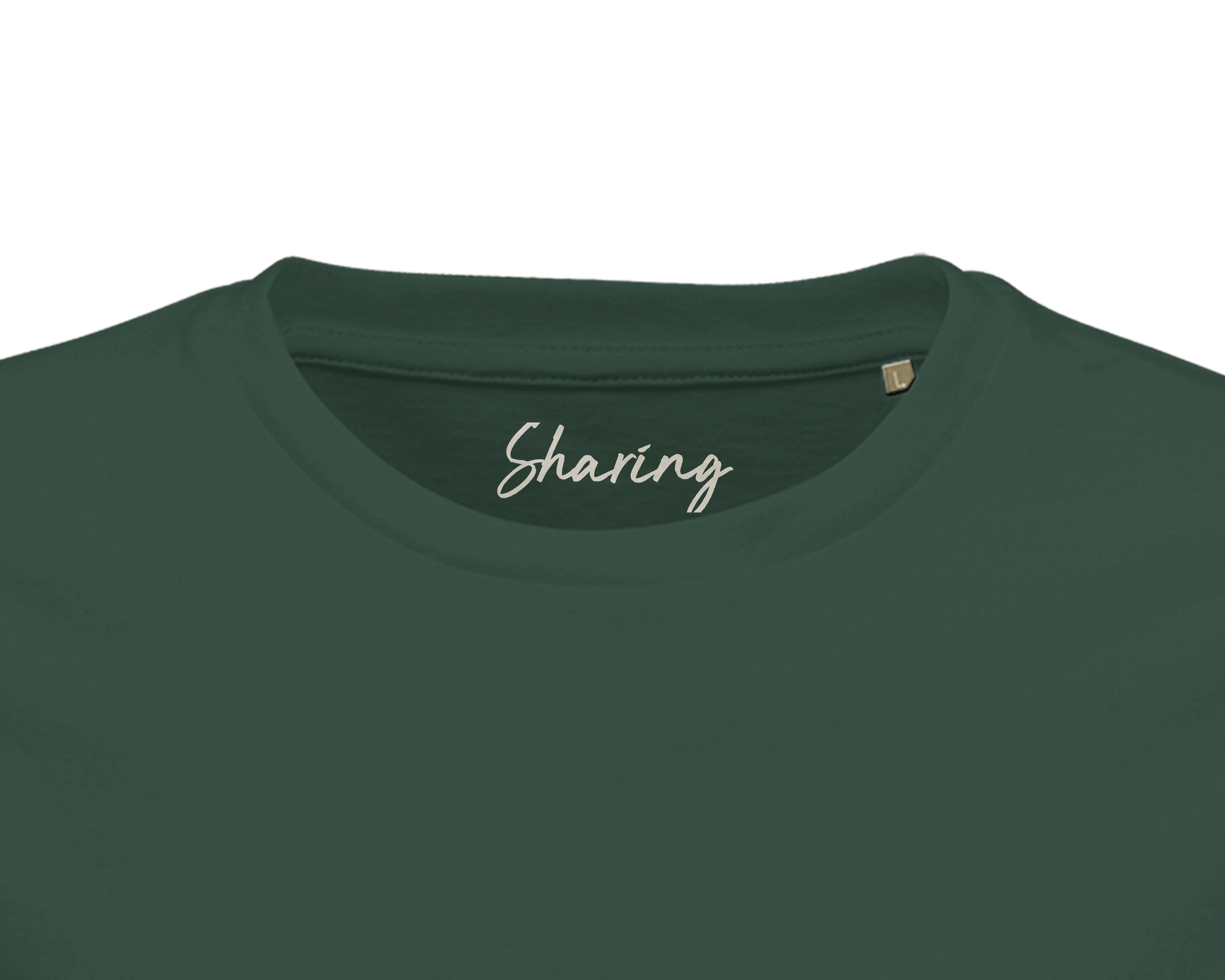 Sharing - "Little Secret" T-shirt Bottle Green 2
