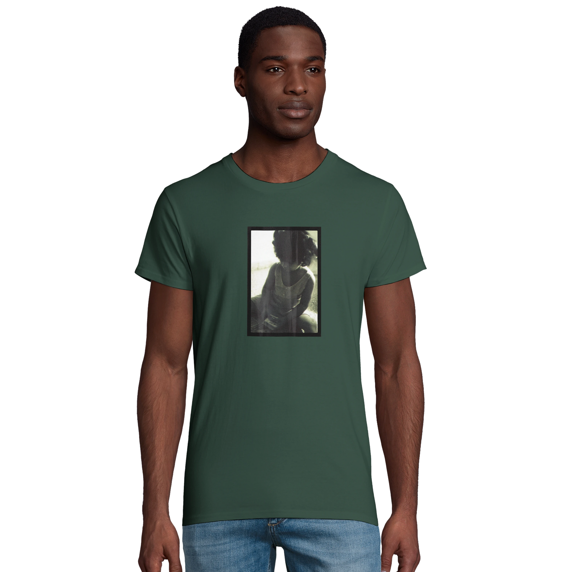 Sharing - "Little Secret" T-shirt Bottle Green 4