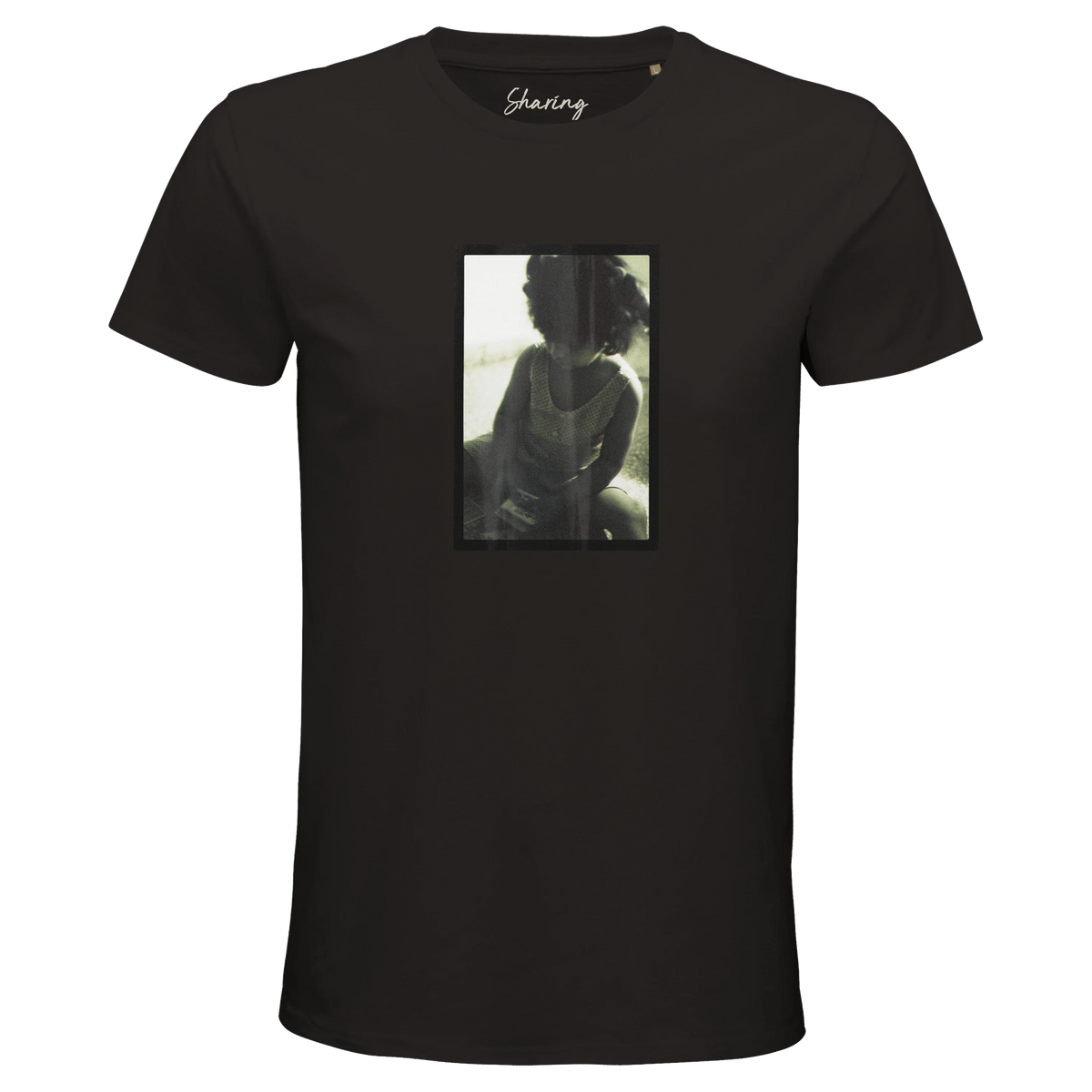 Sharing - "Little Secret" T-shirt Deep Black 1