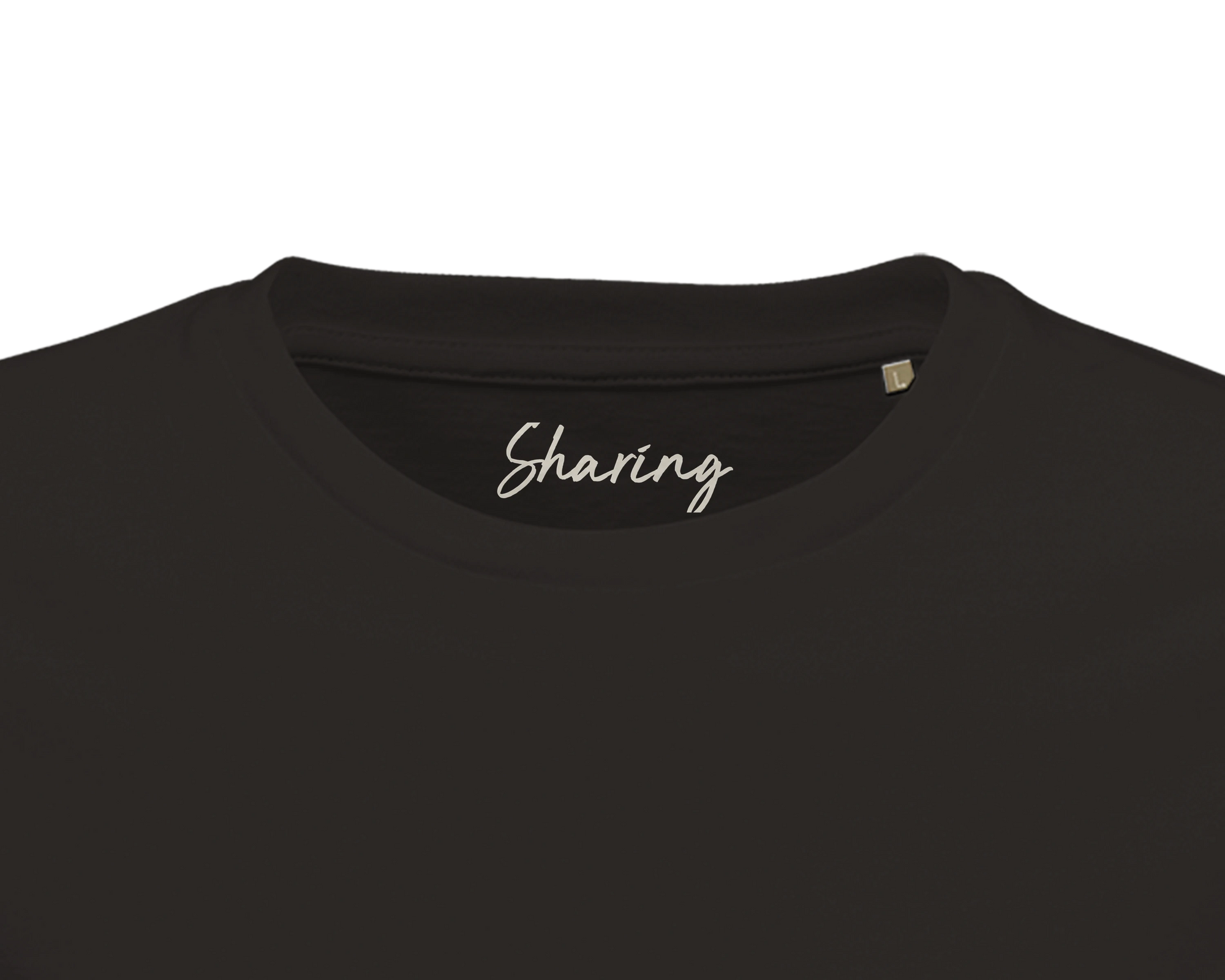 Sharing - "Little Secret" T-shirt Deep Black 2